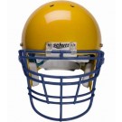 Navy Reinforced Jaw and Oral Protection (RJOP-XL-DW) Full Cage Football Helmet Face Guard from Schutt