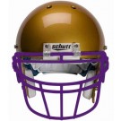 Purple Reinforced Oral Protection (ROPO-DW) Full Cage Football Helmet Face Guard from Schutt