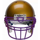 Purple Reinforced Oral Protection (ROPO-UB-DW) Full Cage Football Helmet Face Guard from Schutt