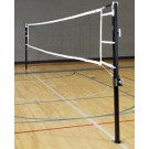 Game Standards And Net for 3" Aluminum Power Volleyball System - (One Standard with Winch, One Standard without Winch, and Net)