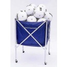 Folding Volleyball Cart - Holds up 15 Volleyballs