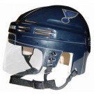 St. Louis Blues NHL Authentic Mini Hockey Helmet from Bauer (Blue)