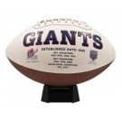 New York Giants Signature Series Full Size Football