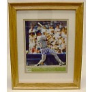 Mark McGwire Framed and Matted 8 x 10 Autographed Color Photograph (Oakland Athletics)