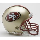 San Francisco 49ers 1996-2008 NFL Riddell Replica Throwback Mini Football Helmet 