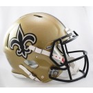 New Orleans Saints NFL Authentic Speed Revolution Full Size Helmet from Riddell